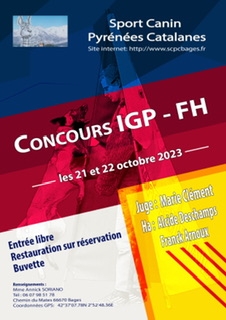Concours IGP FH